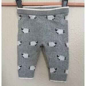 Janie and Jack Baby Sheep Sweater Pant 3 to 6 months